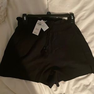Abercrombie Ultra High Rise Fabric Shorts